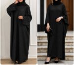 عبا زنانه مجلسی نگین‌دار مدل شاهکار