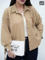 مانتو زنانه مدل پاپیون با پارچه السا درجه یک - تصویر 8