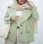 مانتو کتی زنانه مدل ایران جنس کتان لنین نچرال اعلا - تصویر 5