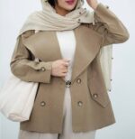 مانتو کتی زنانه مدل ایران جنس کتان لنین نچرال اعلا - تصویر 2