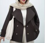 مانتو کتی زنانه مدل ایران جنس کتان لنین نچرال اعلا - تصویر 3