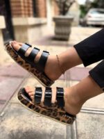 دمپایی زنانه مدل ساناز زیره دلتا (پاخوری شیک) | سایز 37 تا 40