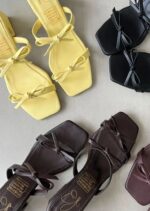 کفش زنانه پاشنه‌دار مدل پگاه (New Collection Ark) پاشنه ۵ سانت | چرم صنعتی ترک | تولید تبریز